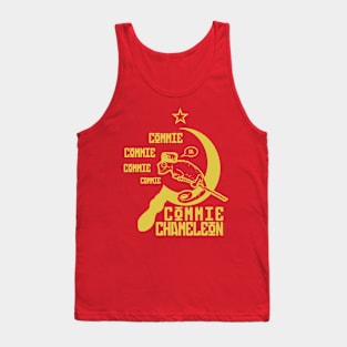 Commie Chameleon (Yellow) Tank Top